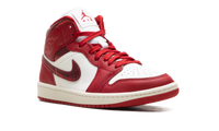 Air Jordan 1 Mid WMNS Red Cracked Leather HJ9337 106