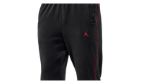 Jordan Brooklyn Velour Track Trousers Black / Gym Red HV1872 010