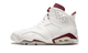 Air Jordan 6 Retro Maroon 384664 116