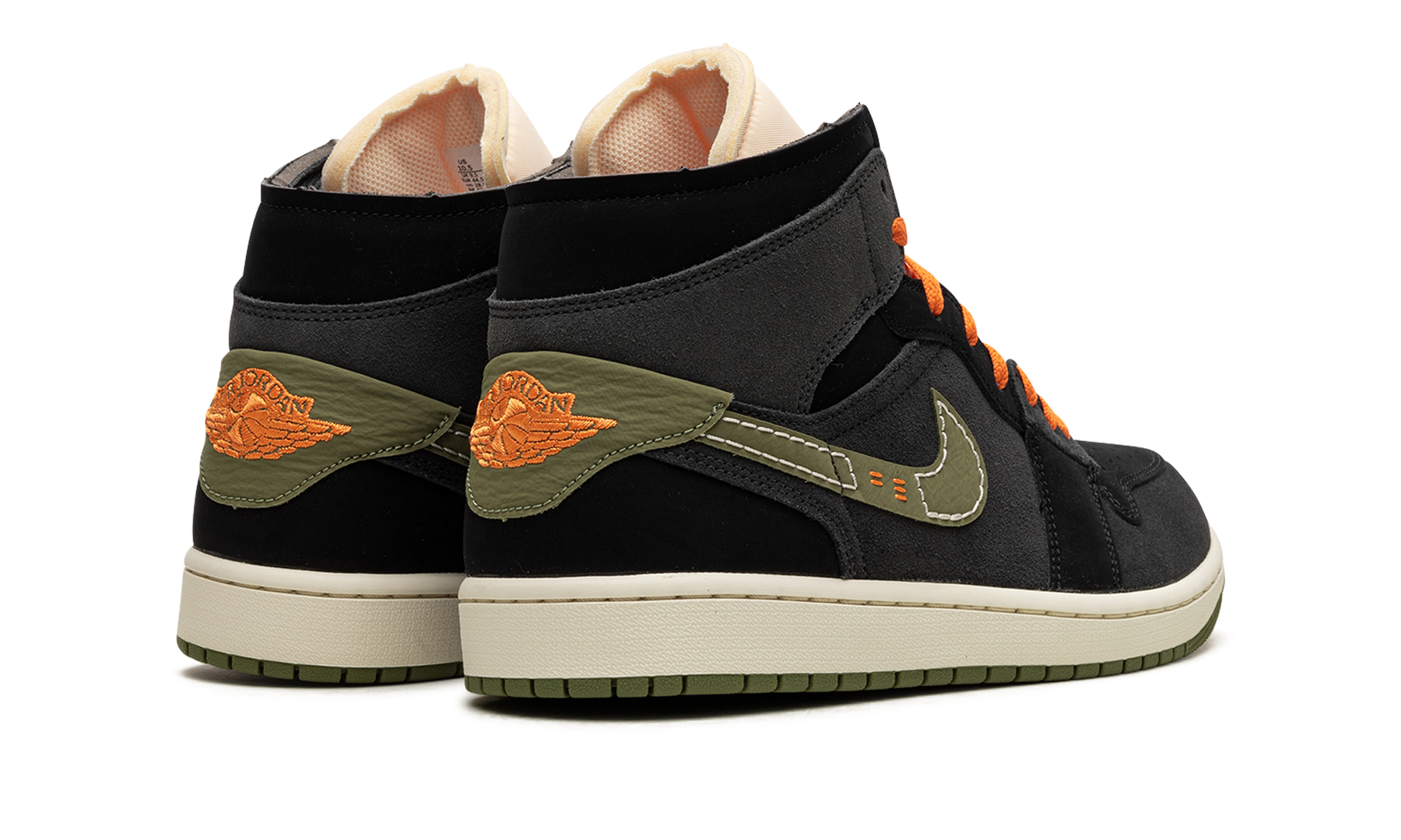 Air Jordan 1 Mid SE Craft Anthracite Light Olive FD6817 003