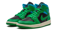 AIR JORDAN 1 MID WMNS Lucky Green Aquatone BQ6472 033