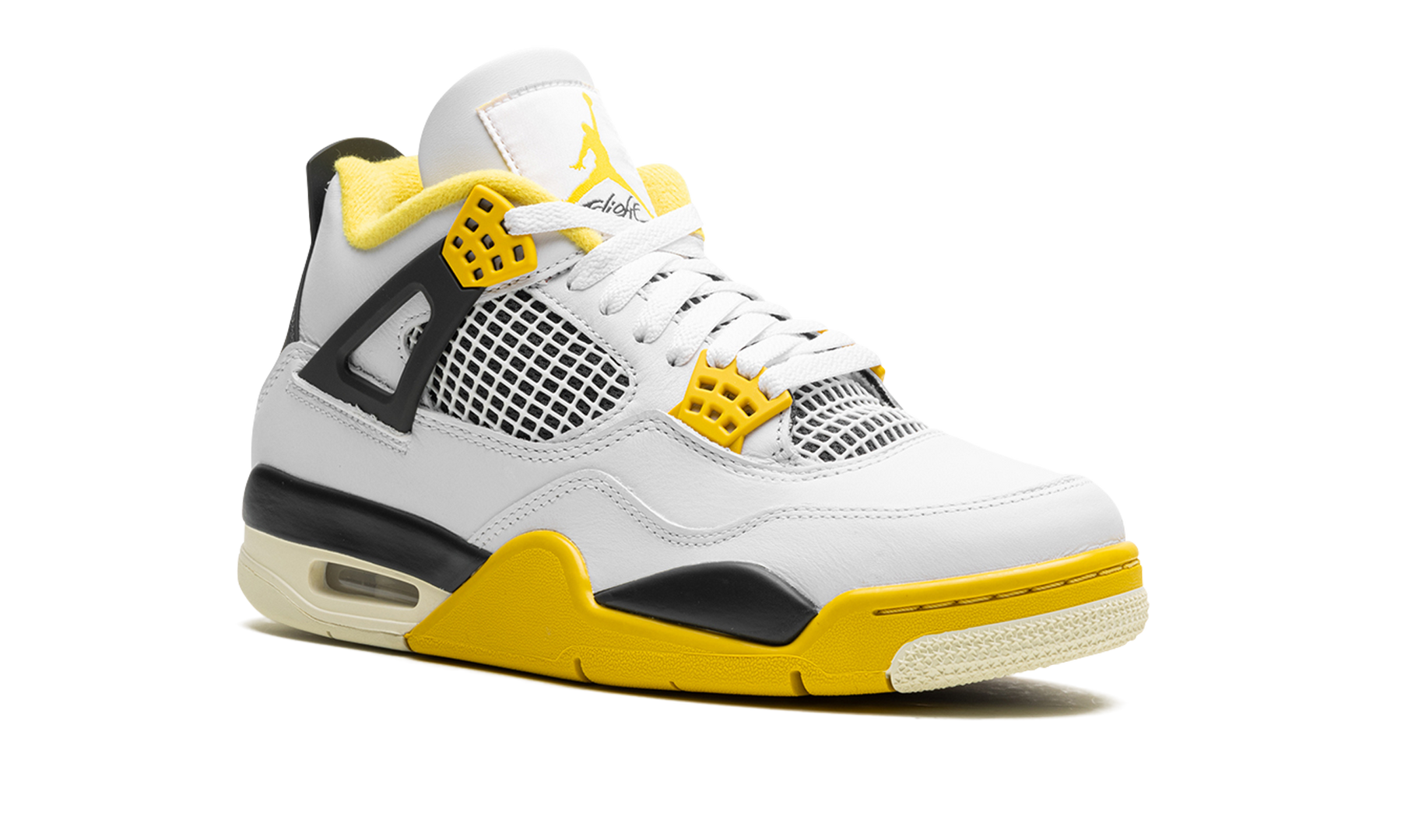 Air Jordan 4 WMNS Vivid Sulfur AQ9129 101