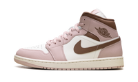 Jordan 1 Mid WMNS Pink Oxford Brown BQ6472 620