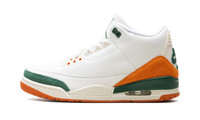 Air Jordan 3 SoleFly - Miami Hurricanes IF4491 100