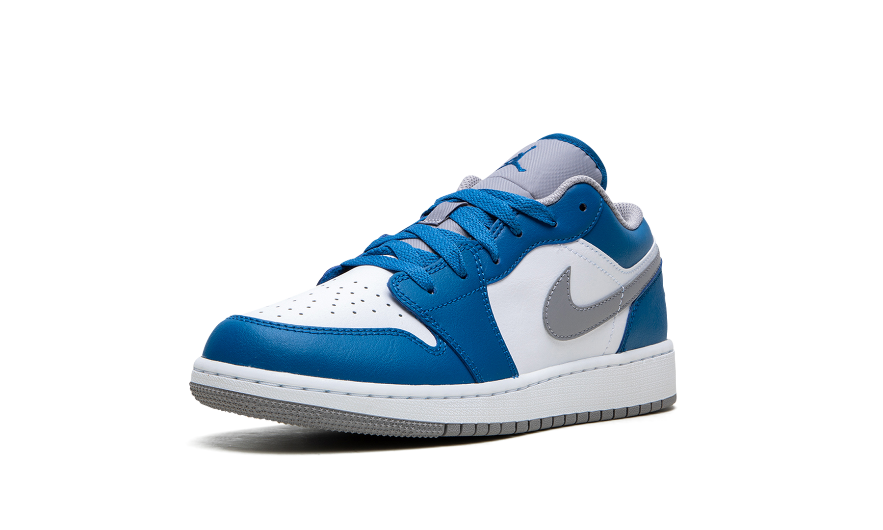 Air Jordan 1 Low GS True Blue 553560 412