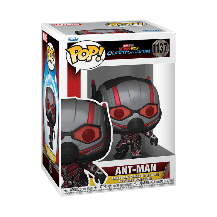 Funko Pop! Marvel Ant-Man and The Wasp: Quantumania Ant-Man Vinyl Bobble-Head 