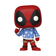 Funko Marvel Pop! Holiday Deadpool in Ugly Sweater # 1283