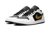 Air Jordan 1 Low Gold Swoosh 553558 172