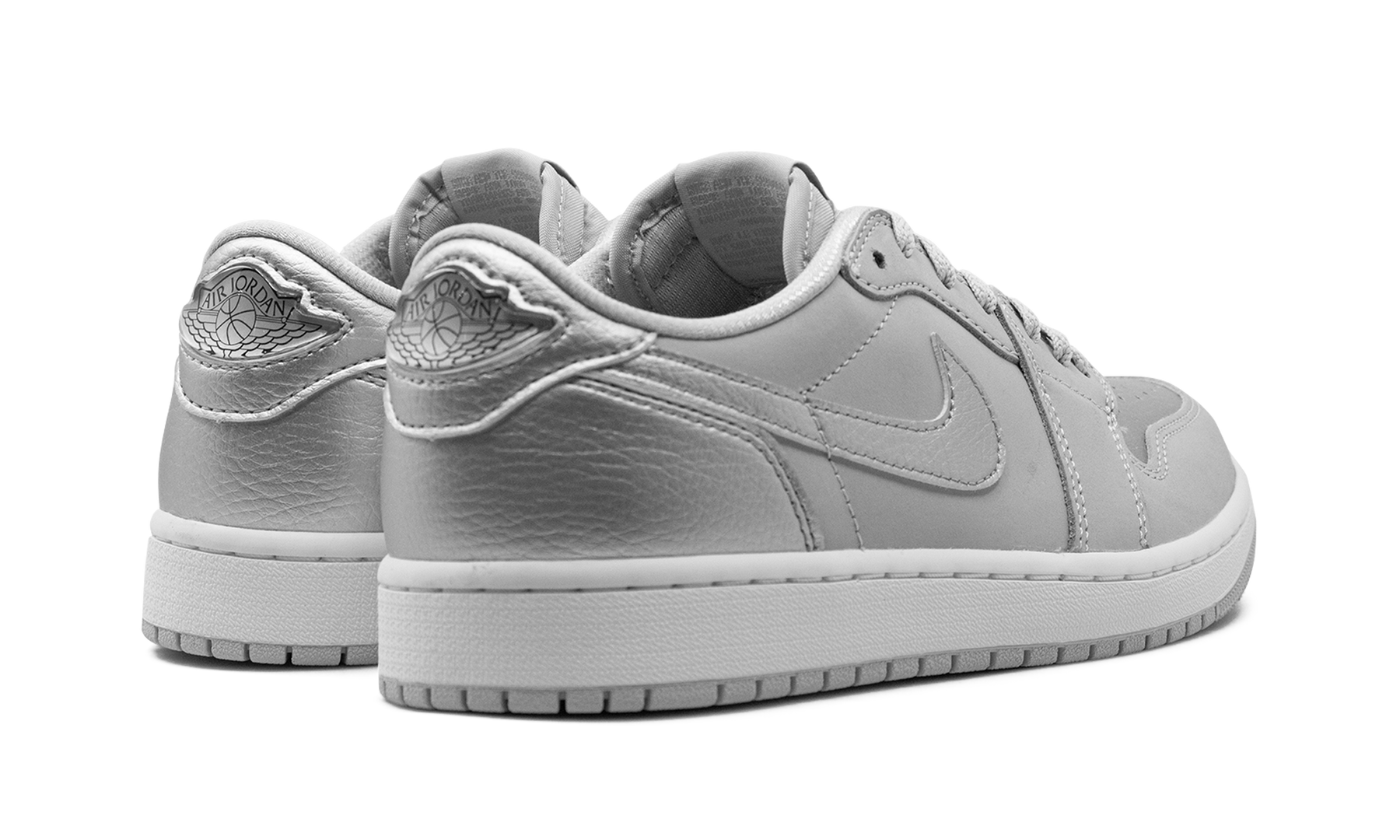 Air Jordan 1 Low Metallic Silver CZ0790 002
