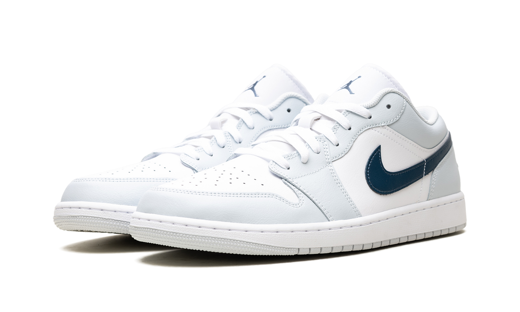 Air Jordan 1 Low Aura / Squadron Blue 553558 400