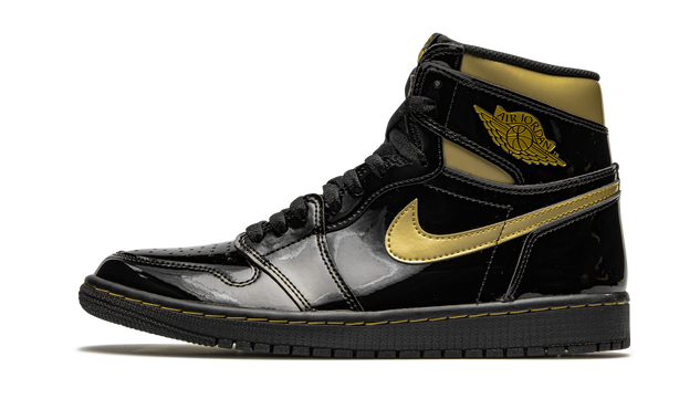 Air Jordan 1 Retro High OG Black Metallic Gold 555088 032