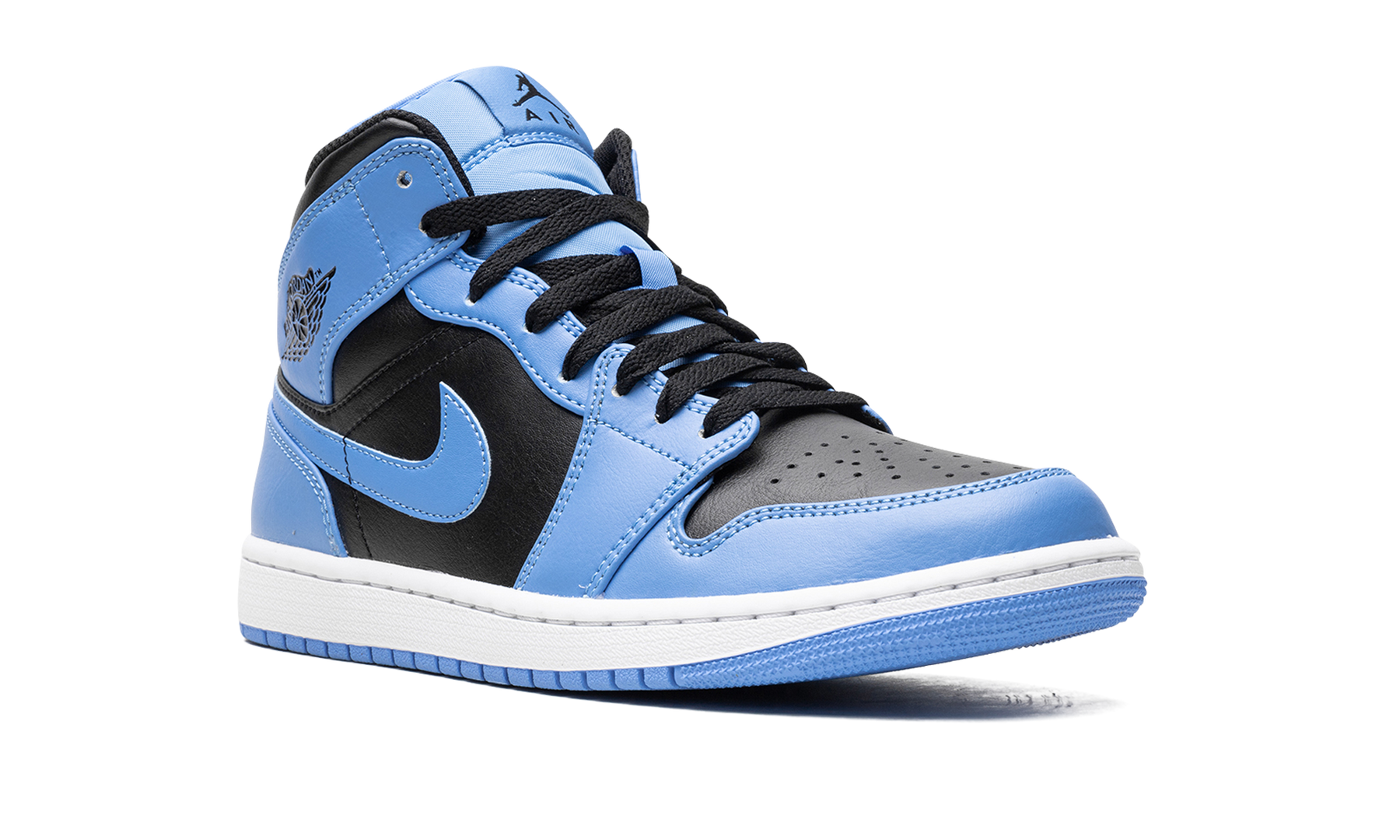 Air Jordan 1 Mid University Blue Black DQ8426 401