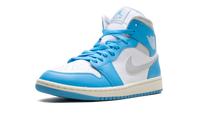 Jordan 1 Mid WMNS Dark Powder Blue White Sail Neutral Grey BQ6472 400