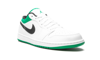 Air Jordan 1 Low White / Lucky Green 553558 129