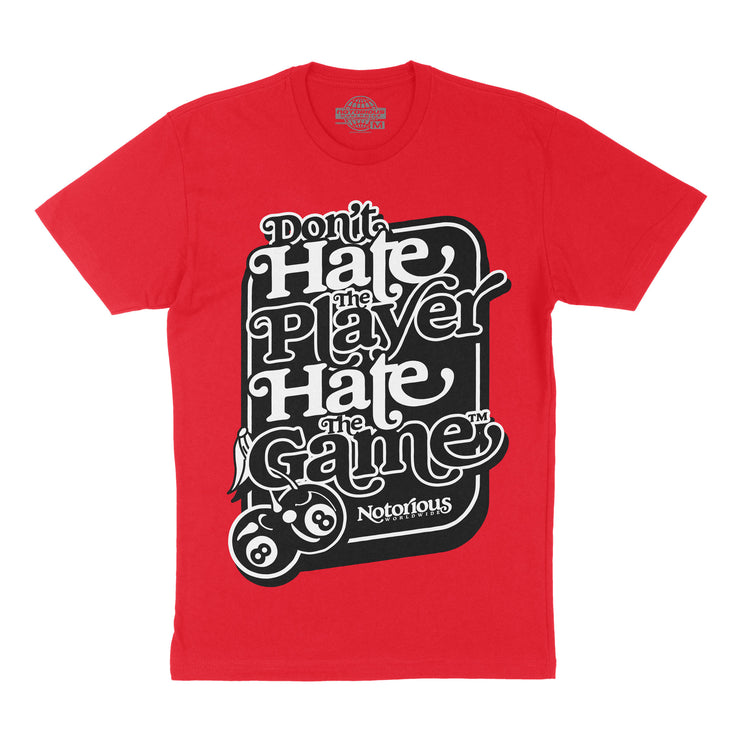 Notorious Hate the Game Red Tee