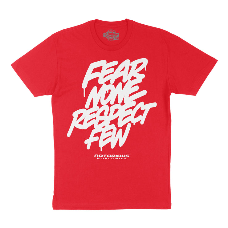 Notorius Fear None Red Tee