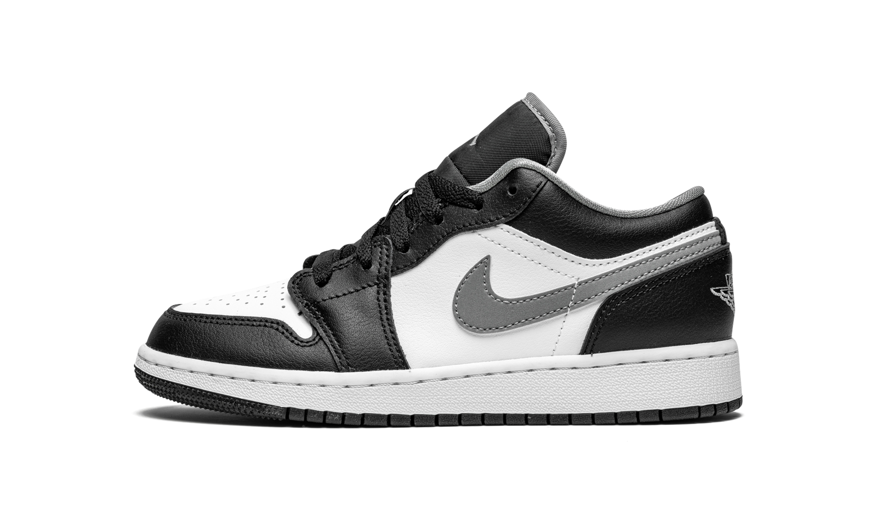 Air Jordan 1 Low GS Black / Grey / White 553560 040