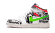 Air Jordan 1 Mid GS All Over Logos 554725 143