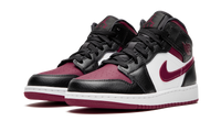 Air Jordan 1 MID GS Bred Toe 554725 066