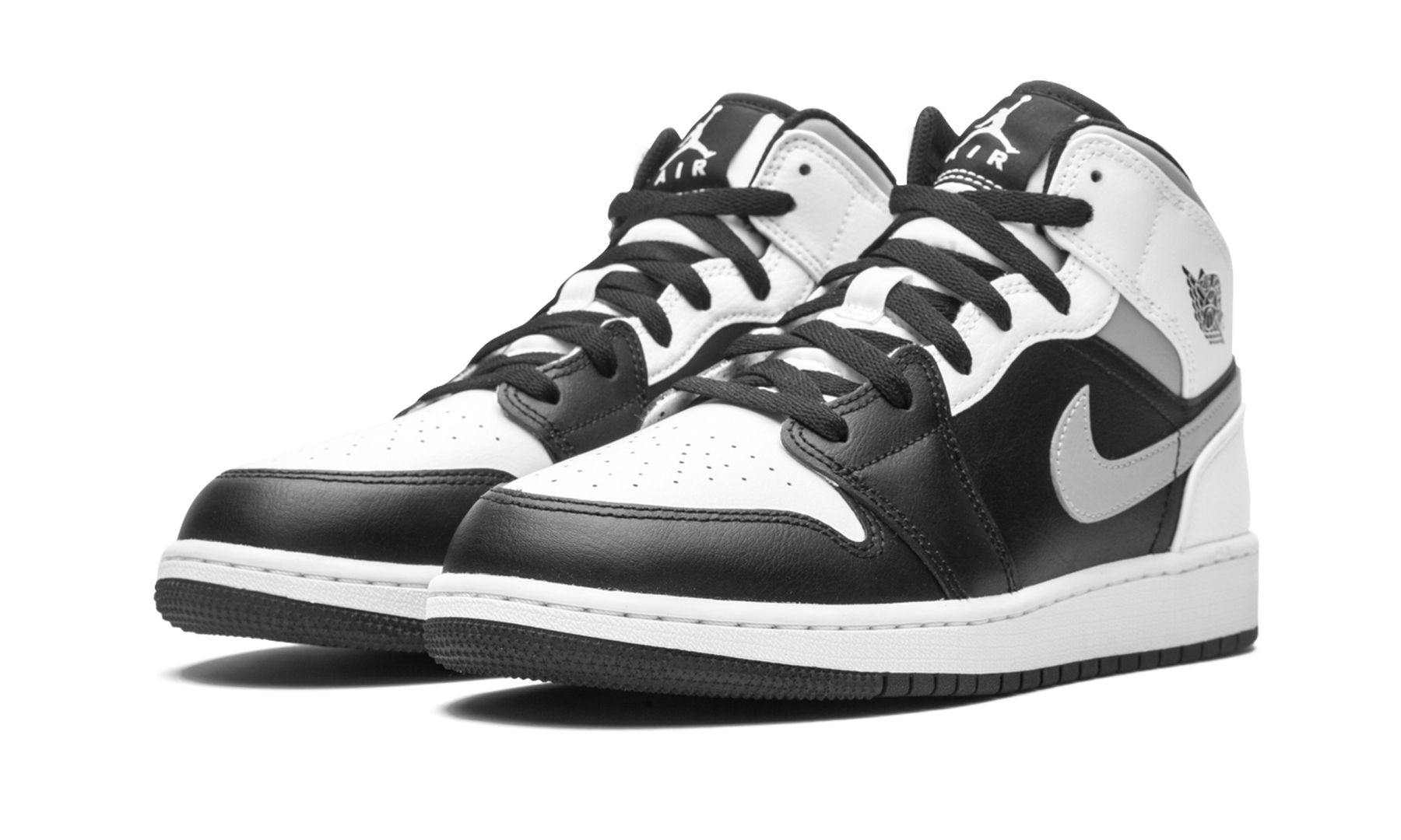 Air Jordan 1 Mid GS White Shadow 554725 073