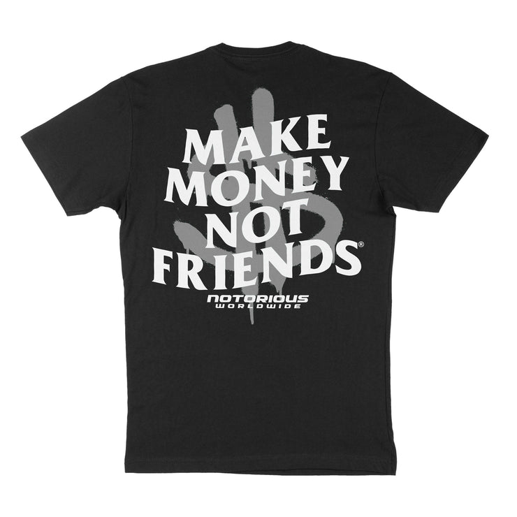 Notorious Make Money Black and Gray Tee
