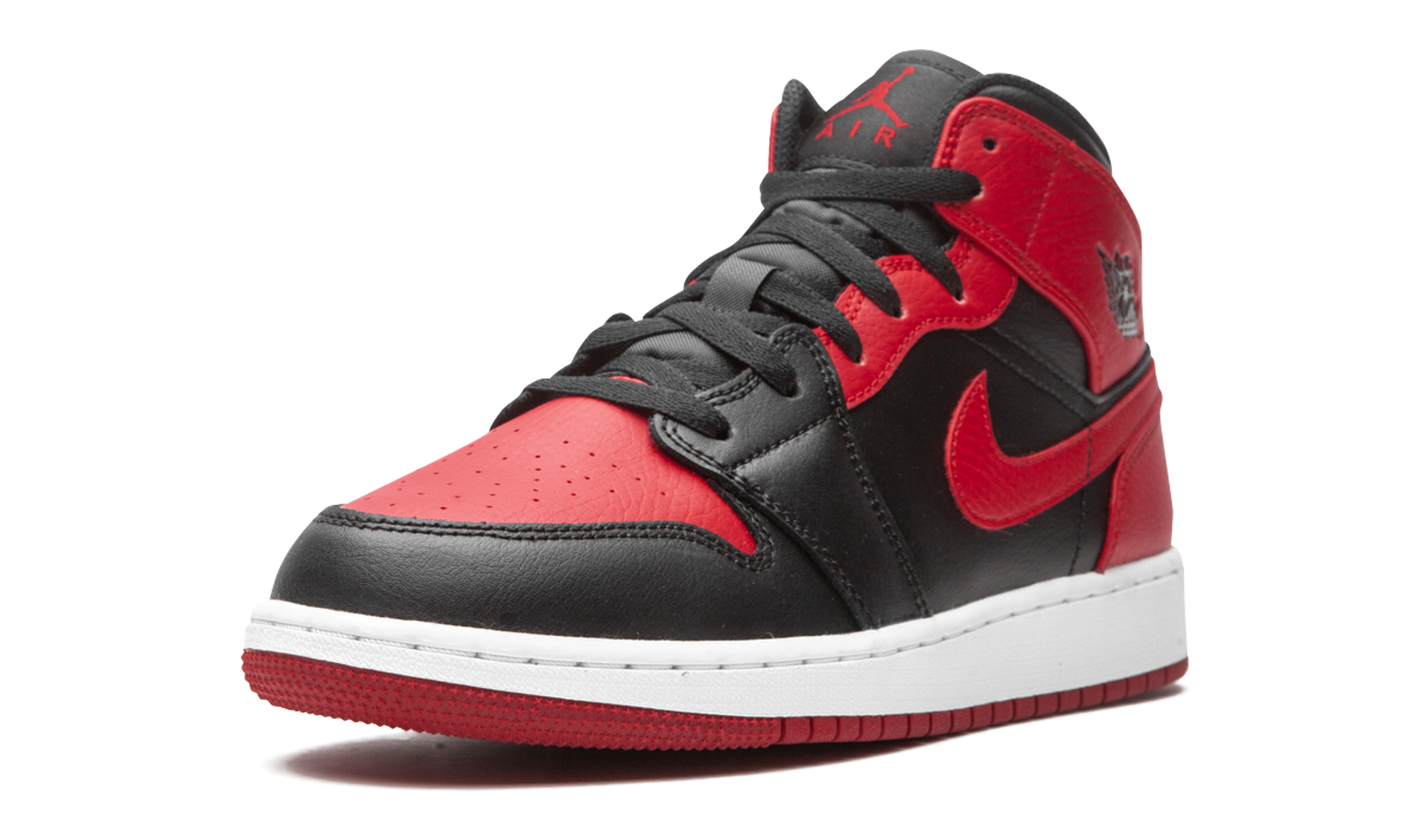 Air Jordan 1 Mid GS Banned 2020 554725 074