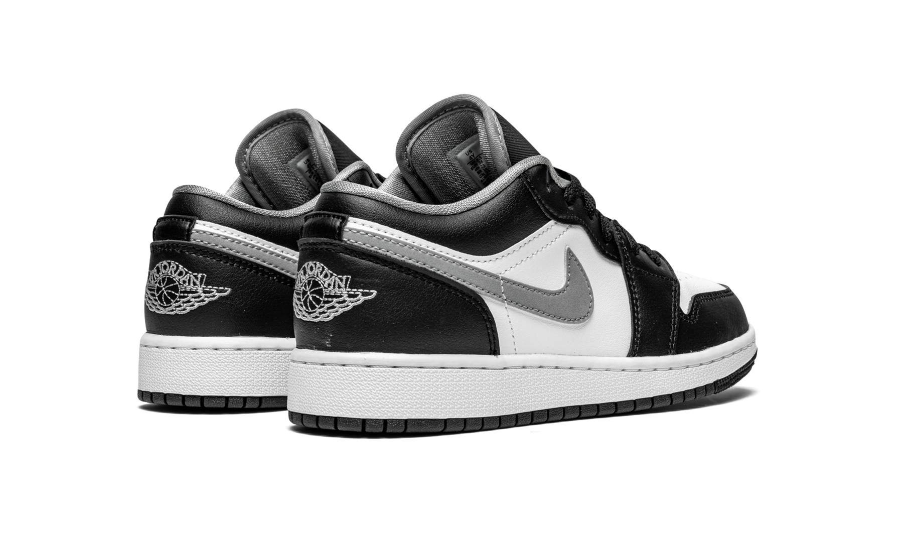 Air Jordan 1 Low GS Black / Grey / White 553560 040