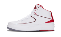 Air Jordan 2 Retro White/Varsity Red 385475 102