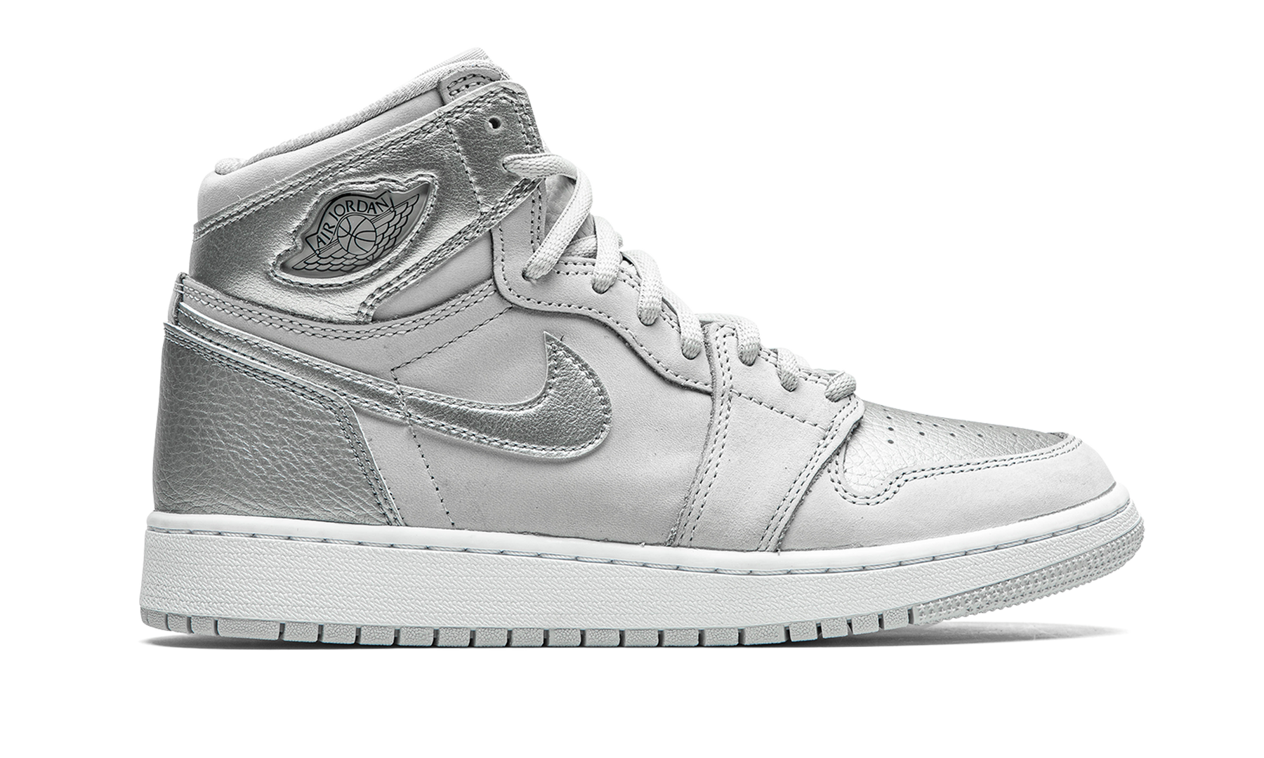 Air Jordan 1 High OG GS Co.JP - Metallic Silver 575441 029