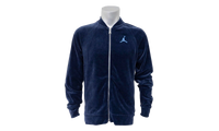 Air Jordan Velour Full Zip Track Jacket Blue AH2357 410