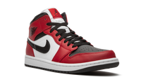 Air Jordan 1 Mid Chicago Black Toe 554724 069
