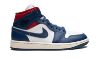 AIR JORDAN 1 MID WMNS Blue / Red BQ6472 146