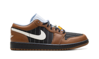 Air Jordan 1 Low SE Black Sail Light British Tan IR7560 010