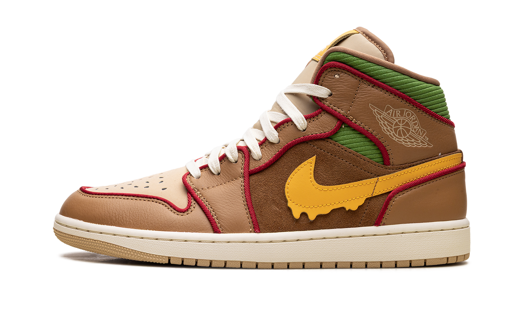 Jordan 1 Mid SE Cheeseburger IB7403 224