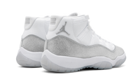 AIR JORDAN 11 RETRO WMNS METALLIC SILVER AR0715 100