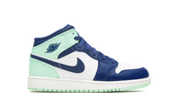 Air Jordan 1 Mid GS Blue Mint 554725 413