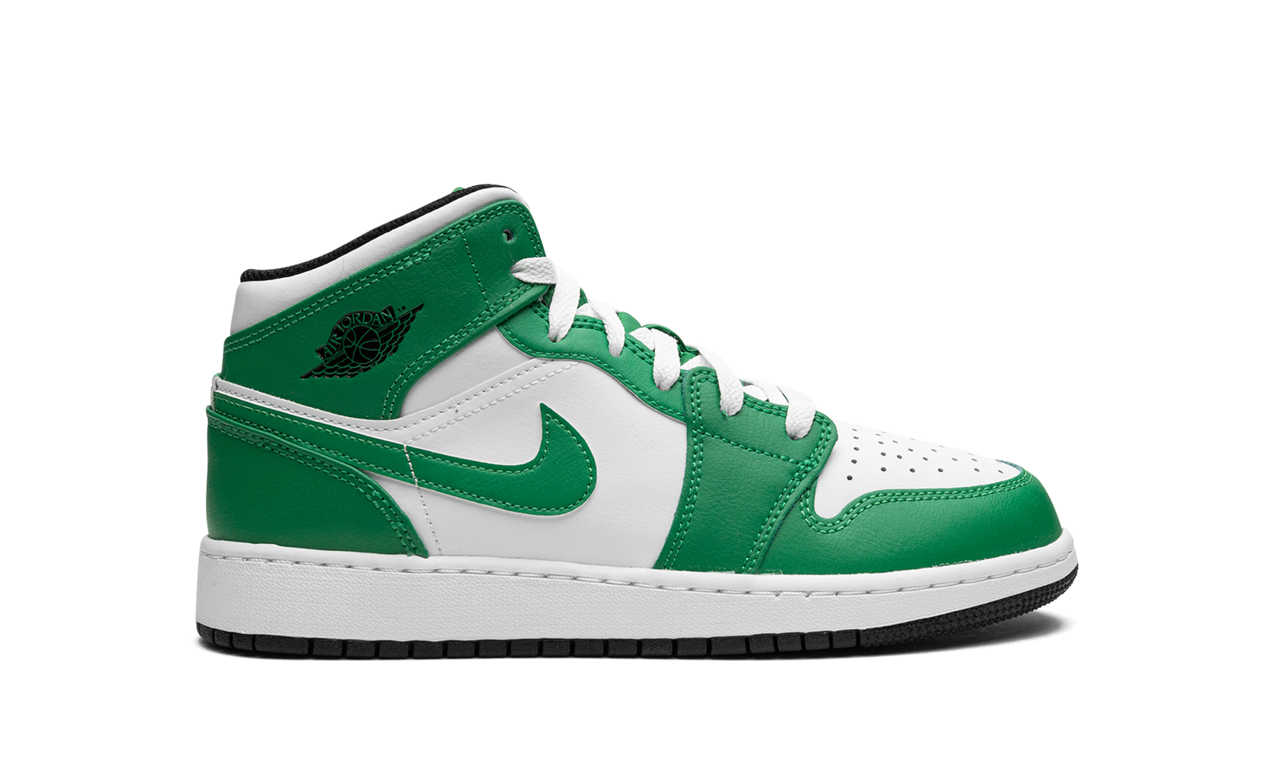 Air Jordan 1 Mid GS Lucky Green DQ8423 301