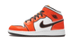 Air Jordan 1 Mid SE GS Turf Orange BQ6931 802