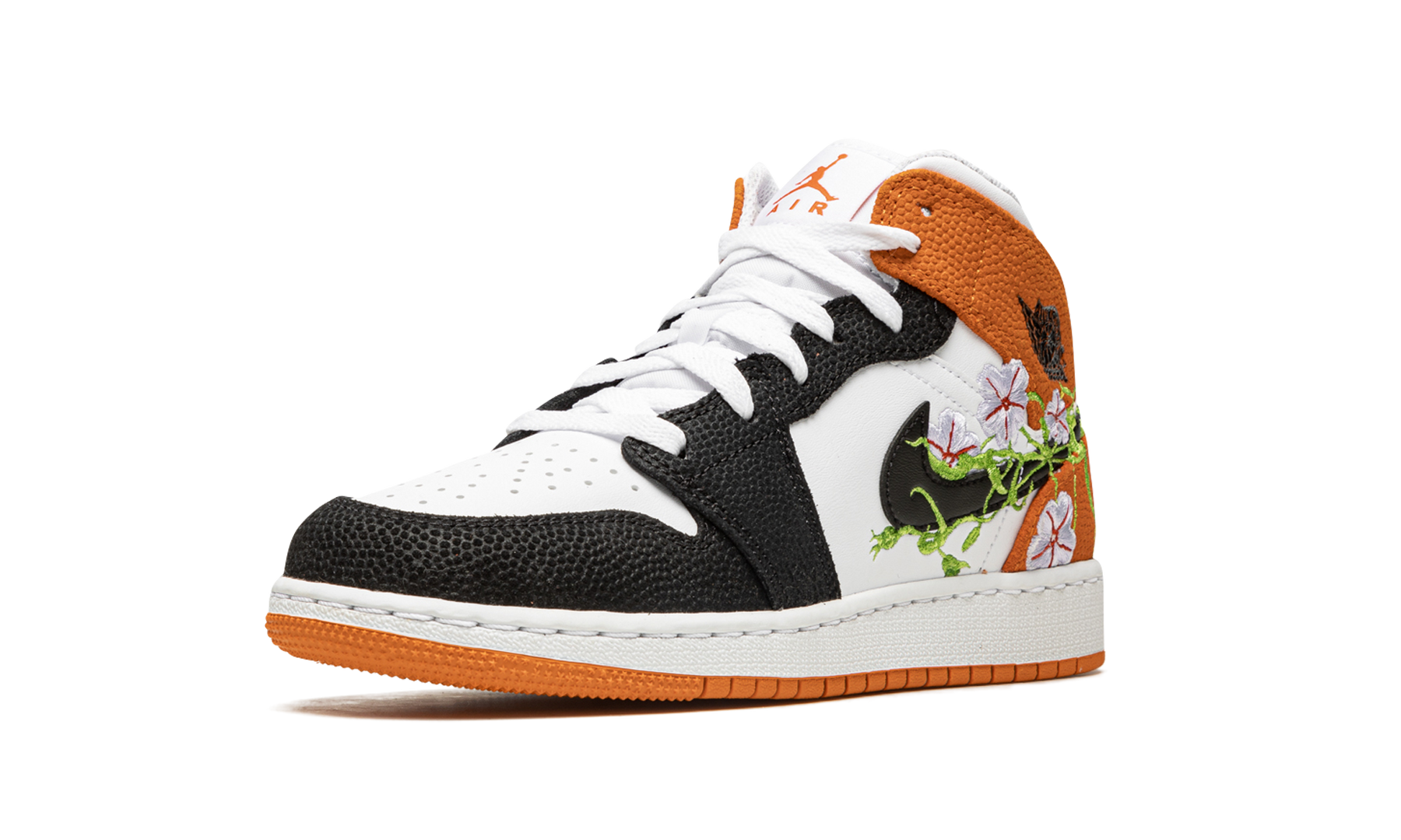 Air Jordan 1 Mid GS Basketball Blossom DQ8390 100