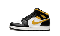 Air Jordan 1 Mid GS Pollen / Black / White 554725 177