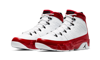Air Jordan 9 White/Red/Black 302370 160