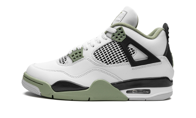 Air Jordan 4 Retro WMNS Seafoam Oil Green AQ9129 103