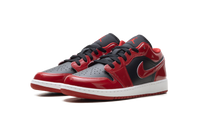 Air Jordan 1 Low SE GS Patent Bred HV4396 006