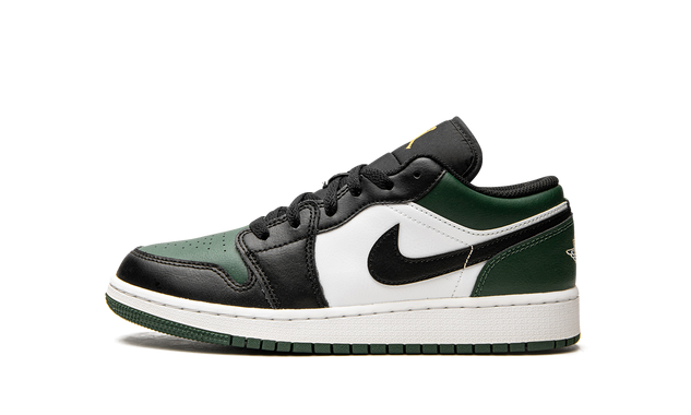 Air Jordan 1 Low GS Green Toe 553560 371
