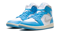 Jordan 1 Mid WMNS Dark Powder Blue White Sail Neutral Grey BQ6472 400