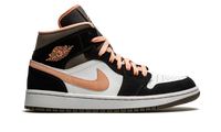 AIR JORDAN 1 MID SE WMNS Peach Mocha DH0210 100