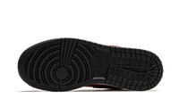 Air Jordan 1 Low GS Black Pebbled 553560 605
