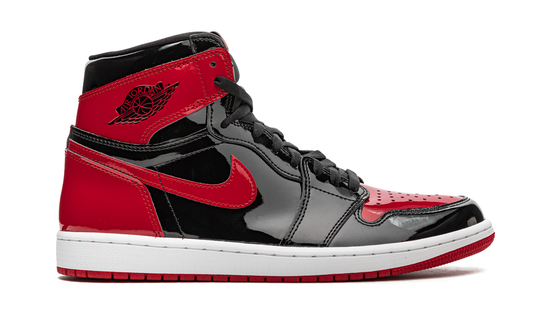 Air Jordan 1 Retro High OG Patent Bred 555088 063