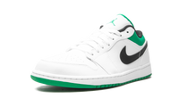 Air Jordan 1 Low White / Lucky Green 553558 129