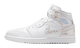 Jordan 1 Mid SE Distressed White Field Silver IR2271 100